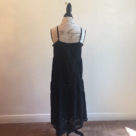 SOLD! Free People crochet Intimately M maxi dress - Picture 5 of 8